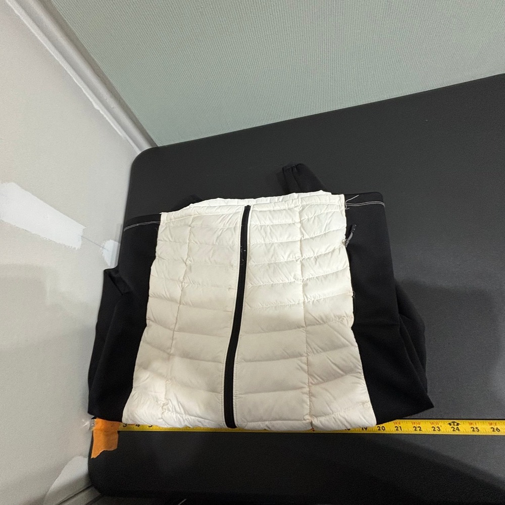 32 Degrees Weatherproof Quilted Puffer Jacket Black White Full Zip Women's XL - Picture 4 of 9